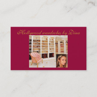 Garderoben-Stylist Visitenkarte