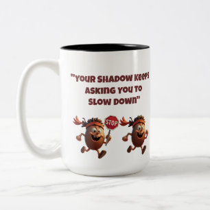 Gardes D'Ombre Vous Demandant De Ralentir La Mug D