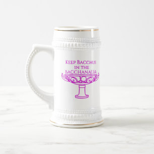 Gardez Bacchus dans la tasse Bacchanalia