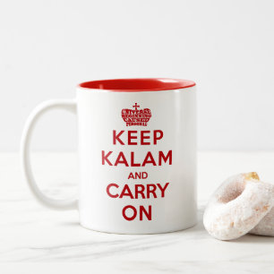 Gardez la tasse de café de calme/Apologetics de