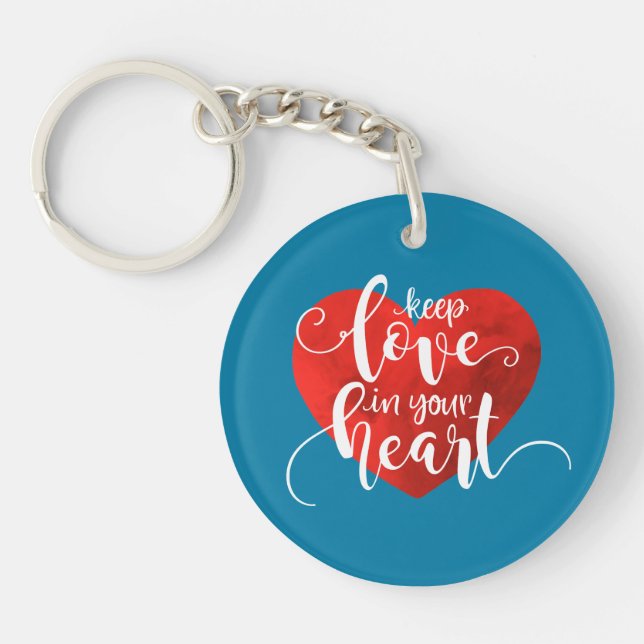 Gardez l'amour dans votre coeur Valentine | PORTE  (Devant)