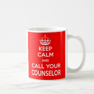Gardez le calme et appelez votre tasse de