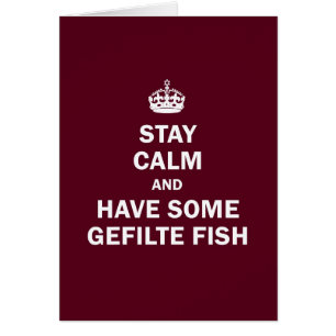 Gardez le calme et ayez quelques poissons de