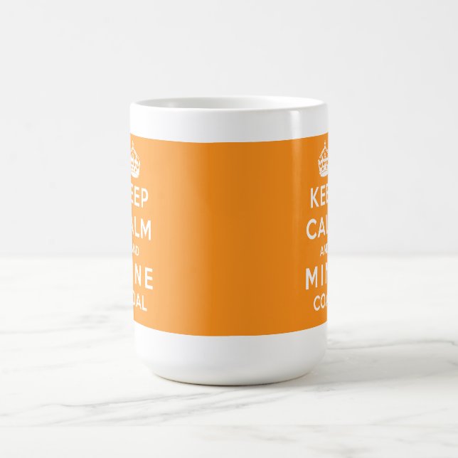 Gardez le calme et extrayez la tasse de charbon - (Centre)