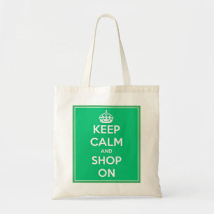 Gardez le calme et faites des emplettes sur le sac