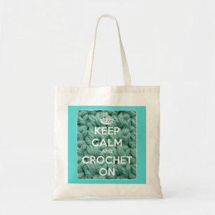 Gardez le calme et faites du crochet sur le sac