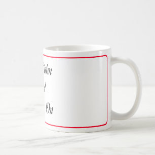 Gardez le calme et l'Austen sur la tasse