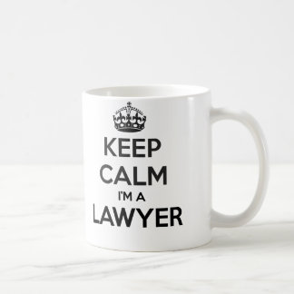 Gardez le calme que je suis une tasse de blanc