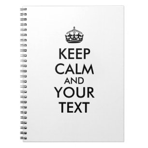 Gardez le carnet calme pour ajouter votre propre