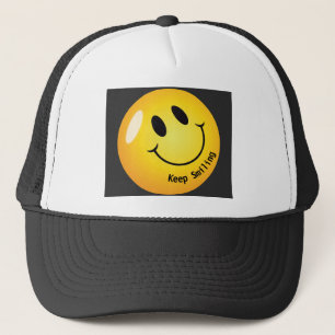 Gardez Le Sourire Emoji Joli Élégant Casquette