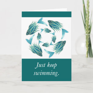 Gardez simplement la carte de natation