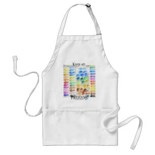 "Gardez tablier de nuanciers de peinture sur