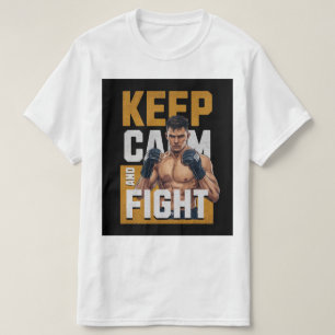 Gardez votre calme et combattez T-Shirt – MMA Figh