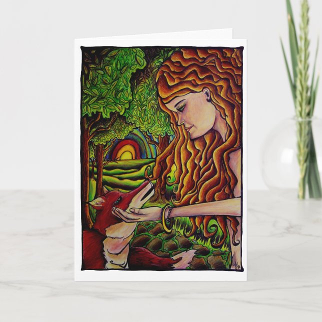 gardien de la carte de renard (Devant)