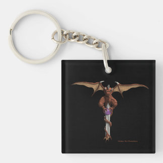 Gardien de la Wyvern protégeant l'art de la fantai