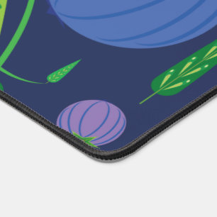 Gardien Du Mat De Bureau Des Blueberries
