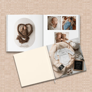 Gardien minimal de livres photo pour bébé non sexi