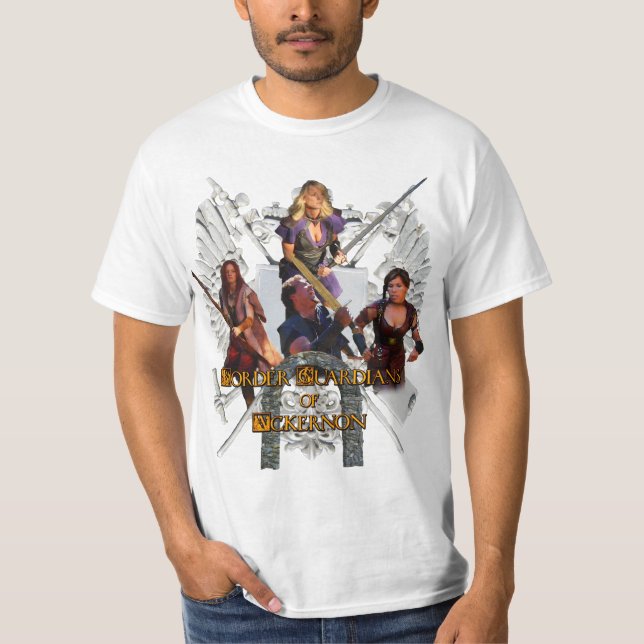Gardiens de frontière de T-shirt officiel de fan (Devant)