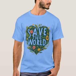 Gardiens de Gaia - Save the World Earth T-Shirt