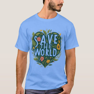 Gardiens de Gaia - Save the World Earth T-Shirt