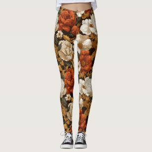 Gardinen-Blume Gewichtheben Gardenias Blütenblatt Leggings