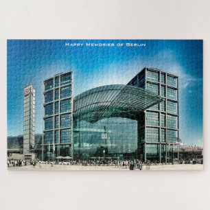 Gare centrale Berlin Allemagne. Jigsaw Puzzle