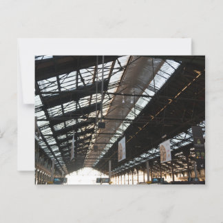 Gare de Lyon Main Hall - Bahnhof, Paris Postkarte