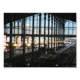 Gare du Nord Fotodruck