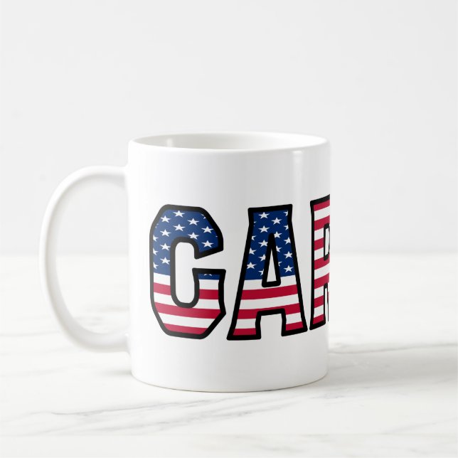 Gareth Name Vorname USA styled Tasse Kaffeetasse (Links)