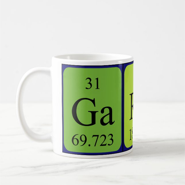 Gareth périodique nom mug (Gauche)