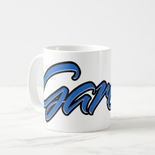 Gareth Vorname Name blue Tasse Kaffeetasse