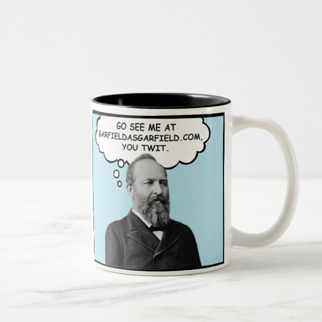 Garfield en tant que tasse de bande de Garfield (Droit)