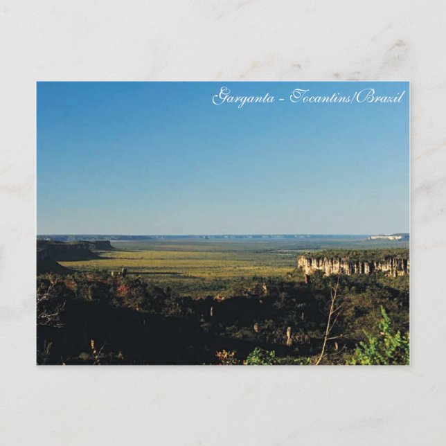 Garganta Postkarte (Vorderseite)