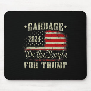 Garge Für Trump 2024 Lustig Us Amerikanische Flagg Mousepad