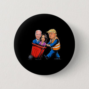Garge für Trump 2024 Lustige Zeit, Garge rauszuneh Button