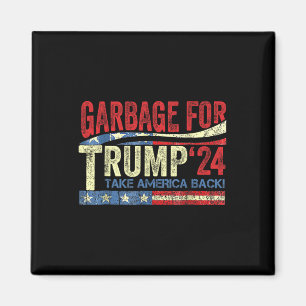 Garge für Trump 2024 Lustiger Trump-Anhänger Magnet