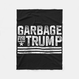 Garge Für Trump 2024 Müll Trump Vintage Garge Für Fleecedecke
