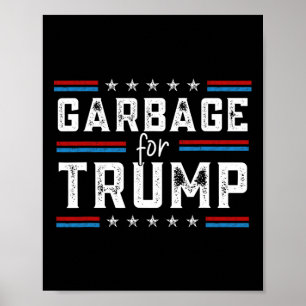 Garge für Trump 2024 Wir sind nicht Garge Wählen T Poster