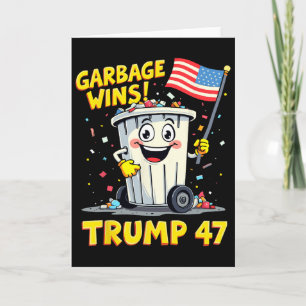Garge gewinnt Trump 47 Team Garge für Trump 2024 W Karte