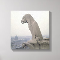 Gargoyle auf der Balustrade der Grande