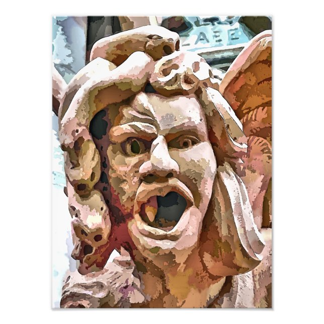 GARGOYLE FOTODRUCK (Vorne)