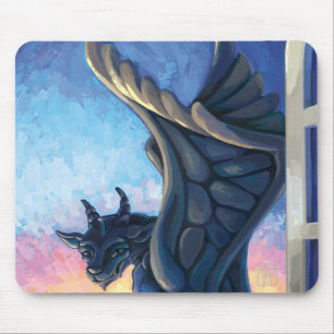 Gargoyle Guardian Mousepad