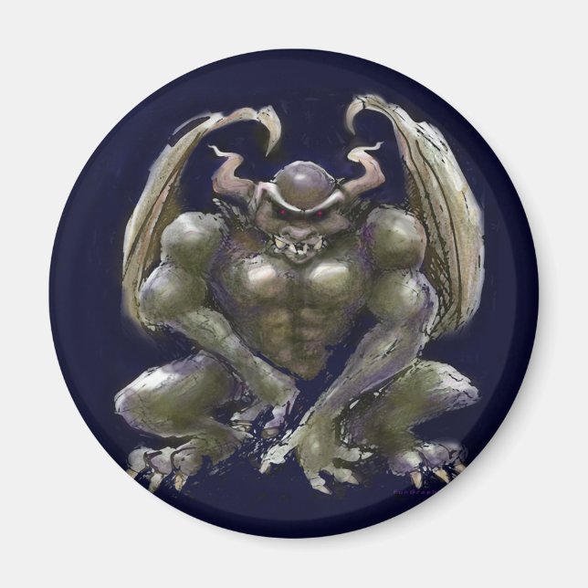 Gargoyle Magnet (Vorne)