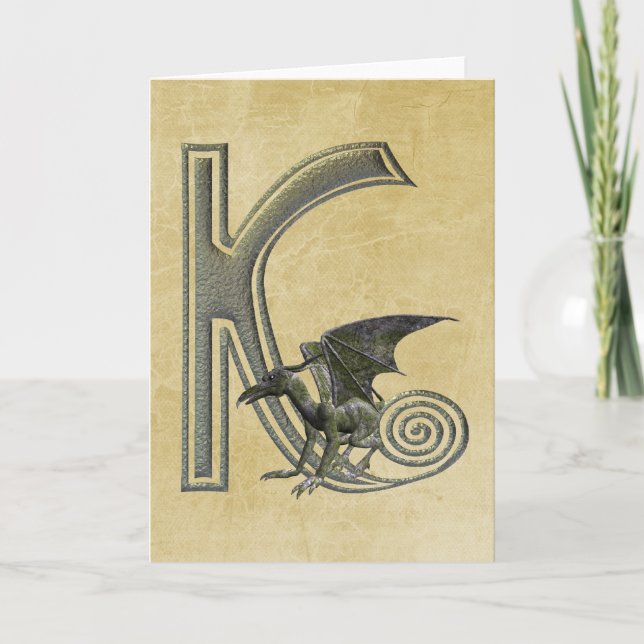 Gargoyle Monogramme K (Devant)