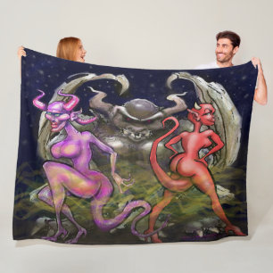 Gargoyle n Dark Fee Fleecedecke