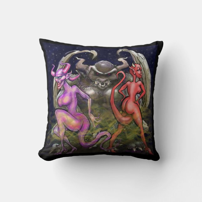 Gargoyle n Dark Fee Kissen (Vorderseite)