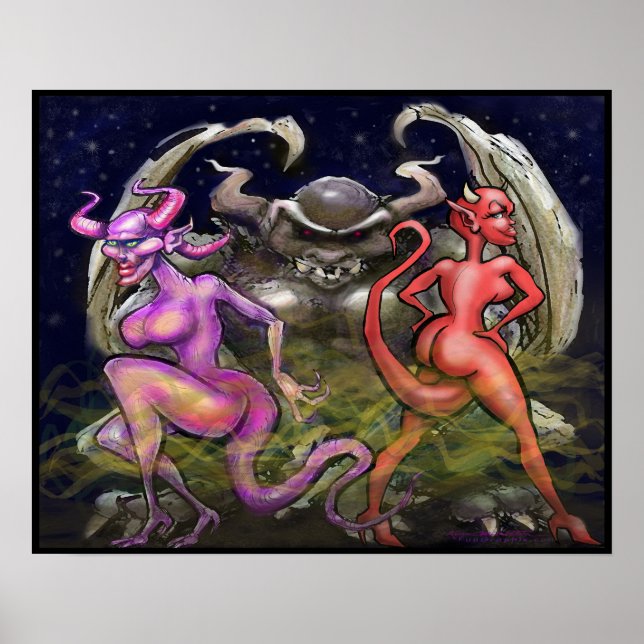 Gargoyle n Dark Fee Poster (Vorne)