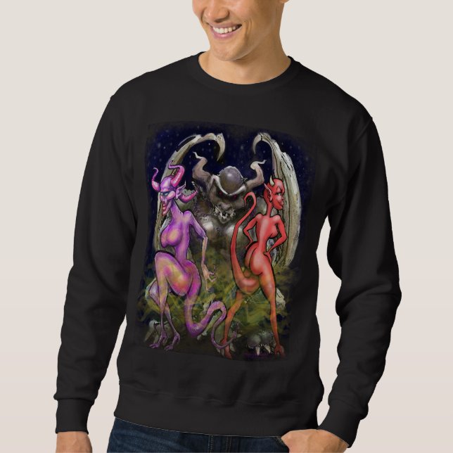 Gargoyle n Dark Fee Sweatshirt (Vorderseite)