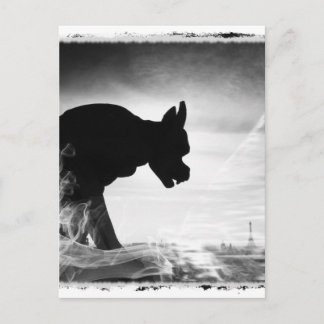 GARGOYLE NOTRE DAME PARIS FRANKREICH POSTKARTE
