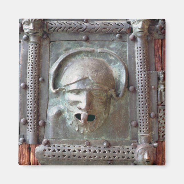 Gargoyle-Panel von der verlassen Portaltür, 1 Magnet (Vorne)